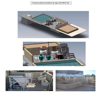 Planta tratadora y sistema de riego