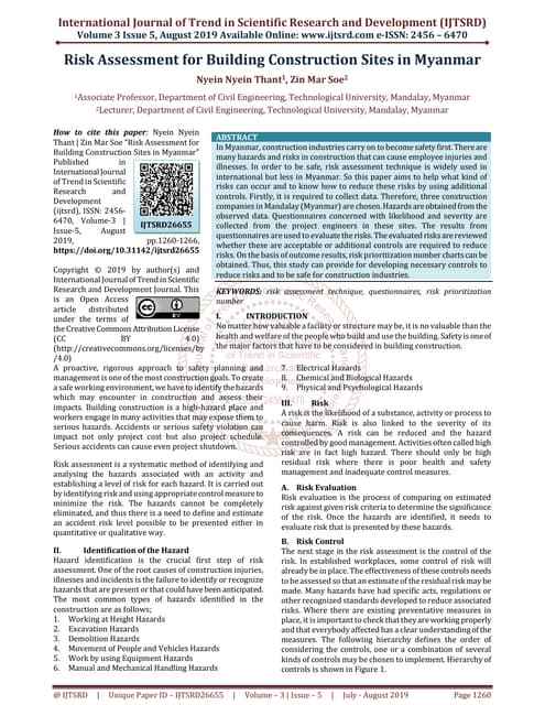 Safety hazard-identification-on-construction-projects | PPT | Civil ...