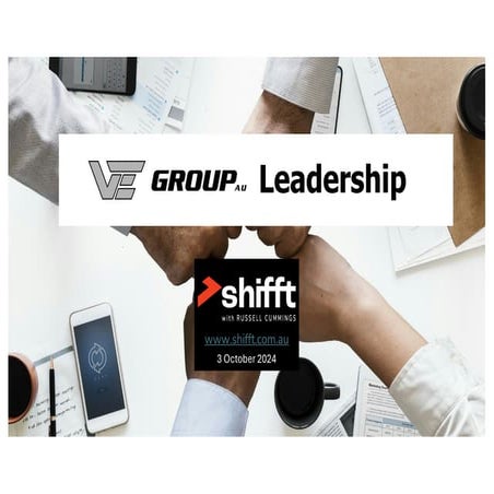 VE Group Leadership Workshop - Session 1