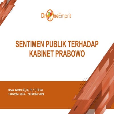 Respon netizen terhadap Kabinet Merah Putih Prabowo