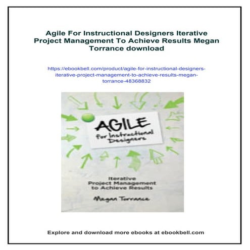 Agile For Instructional Designers Iterative Project Management To ...