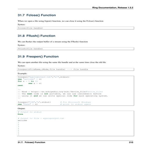 The Ring programming language version 1.5.2 book - Part 25 of 181