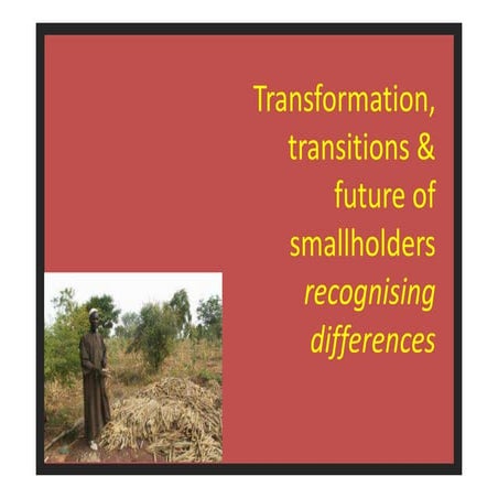 Steve Wiggins: Rural Transformation and Transitions