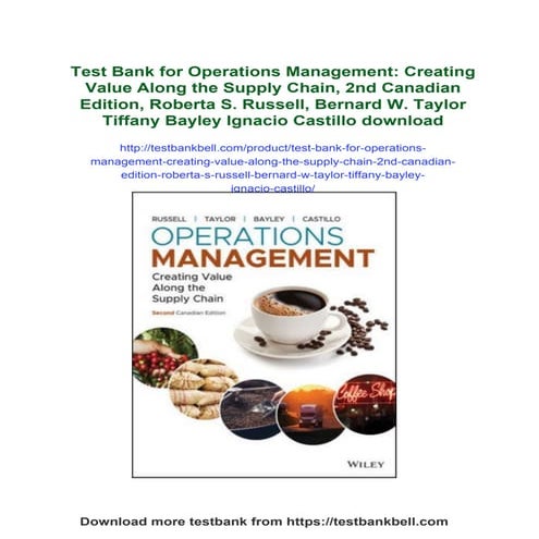 Operations management visual data 5