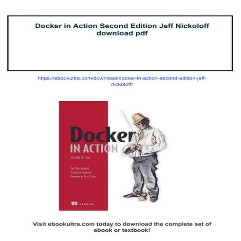 Docker in Action Second Edition Jeff Nickoloff