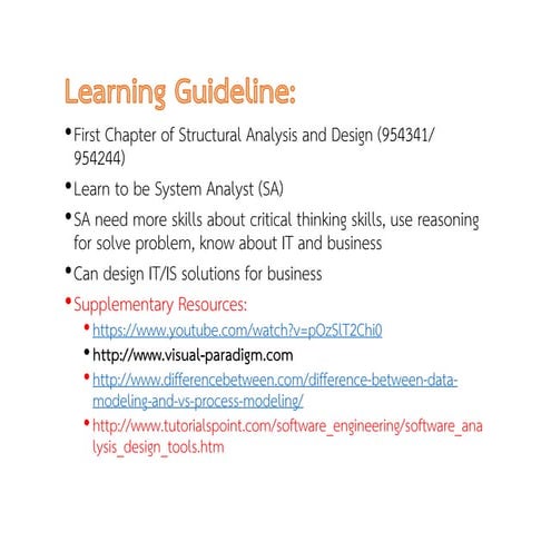 The Definition of System Analyze in Organizations