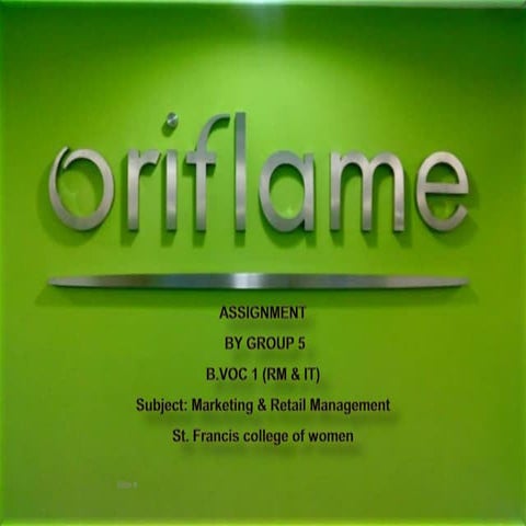 oriflame final ... nochanges to be made