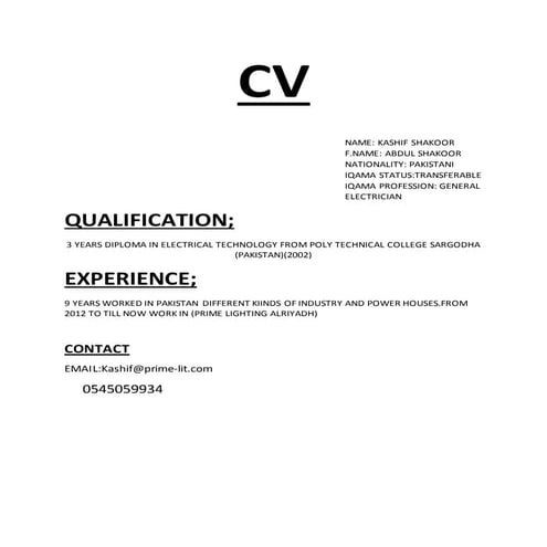 Resume | DOC