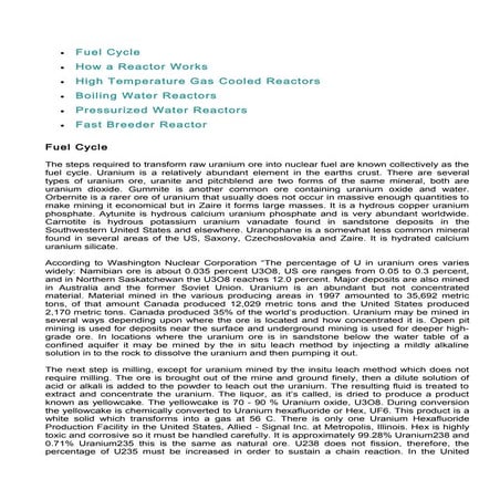 Nuclear Fission Reactor | PPT