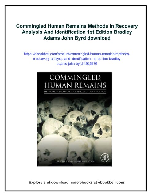 Techniques of recovery AND processing of skeletal remains.pdf
