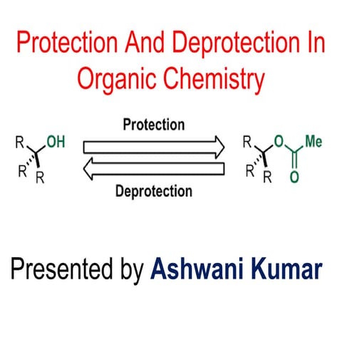 Protecting and Deprotecting groups in Organic Chemistry
