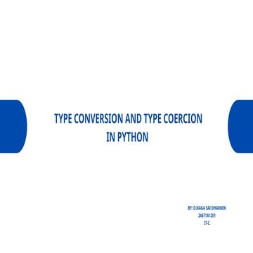 Comprehensive Guide to Type Conversion and Coercion in Python ...