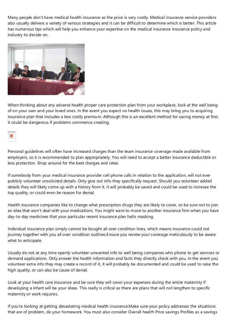 can you have medical and another insurance