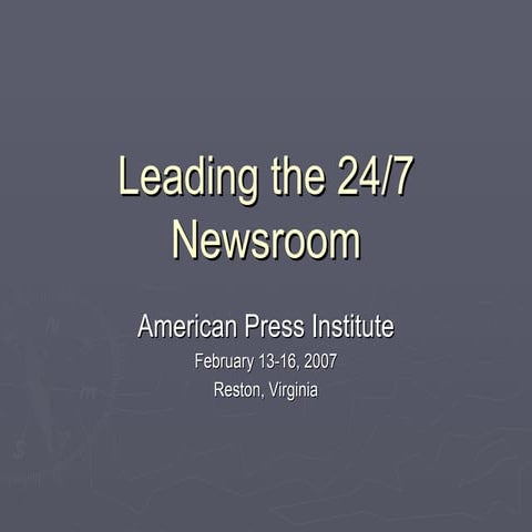 24-7 newsroom