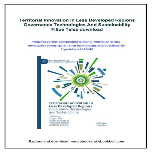 Territorial Innovation In Less Developed Regions Governance ...