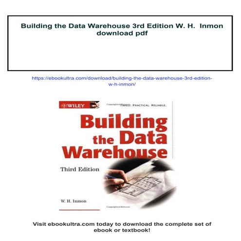Building the Data Warehouse 3rd Edition W. H.  Inmon
