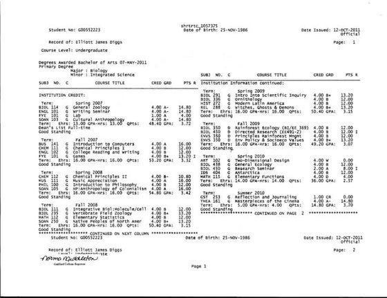 Degrees and Certificates (2) | PDF