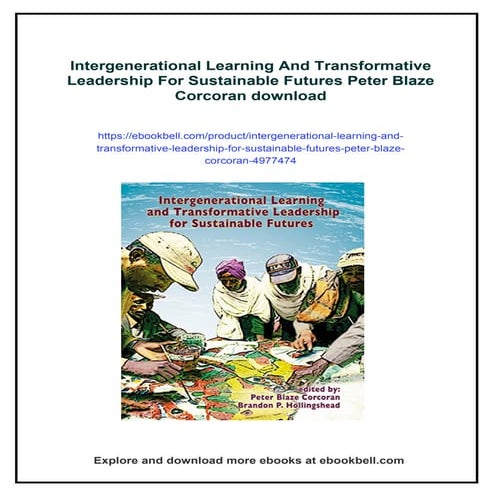 Intergenerational Learning Presentation 6.25.24