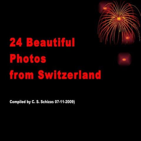 24 Beautiful Photos From Switzerland