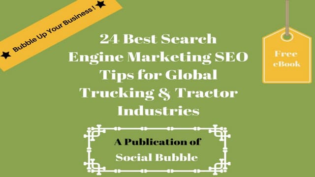 24 best search engine marketing seo tips for global trucking & tractor indust...