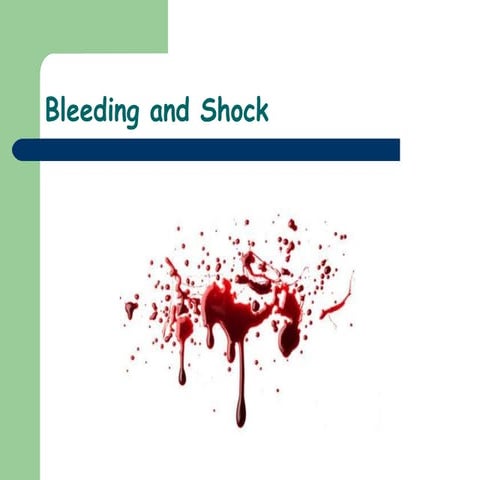 24)Bleeding And Shock