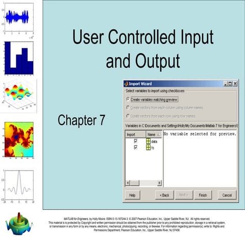 Chapter 7 - User Controlled Input and Output | PPT