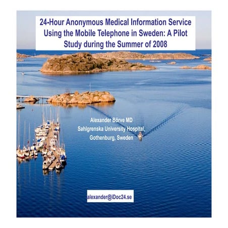 24 Hour Anonymous Medical Information Service