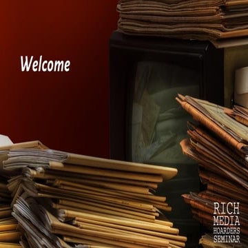 Rich Media Hoarders session for 24HourPhotoshop