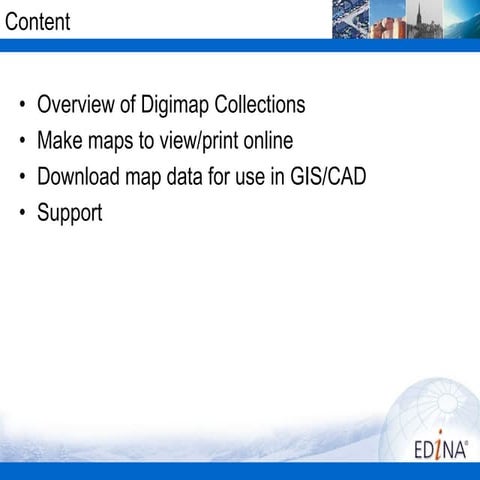 Introduction to Digimap's Ordnance Survey Collection