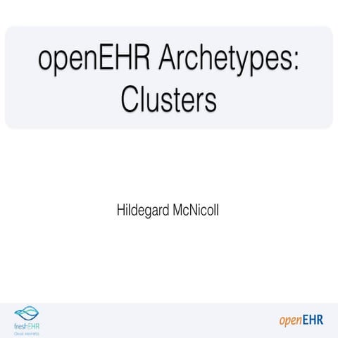 2 4 open_ehr archetypes cluster