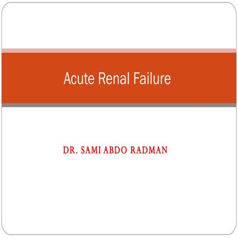24 radman   acute renal failure