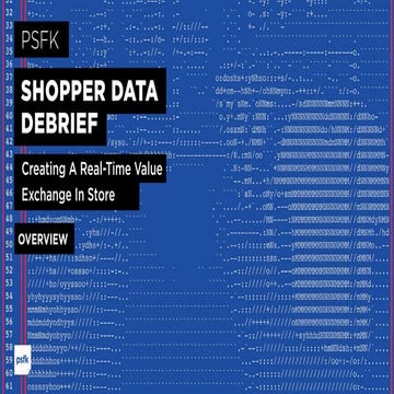 Shopper Data Debrief