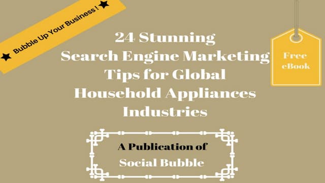 24 stunning search engine marketing seo tips for global household appliances ...