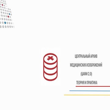 Центральный архив медицинских изображений - теория и практика | PPT ...