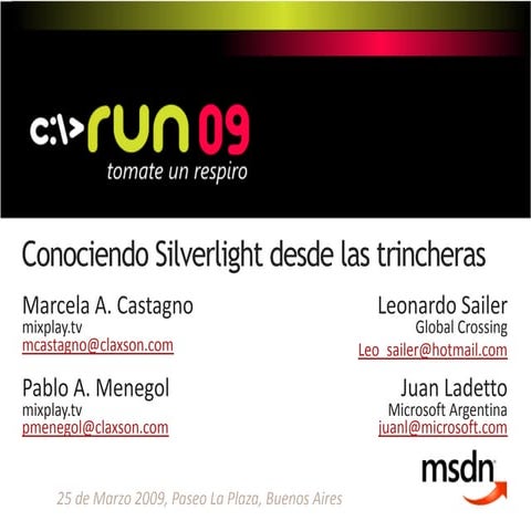 (25.03) RUN 09 - Sesiones Desarrollo - SI 2.0