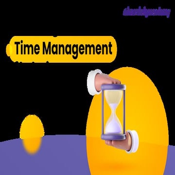 Unlock the secrets to effective time management. | PDF