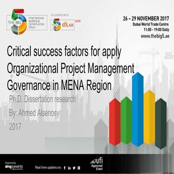 25 11-big 5- critical success factors for applying (OPM)governance in MENA re...