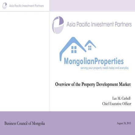 25.08.2015 introduction to property development presentation v11 | PDF