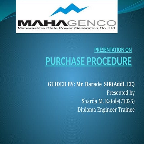 25.Purchaseprocedure for power plant.pptx