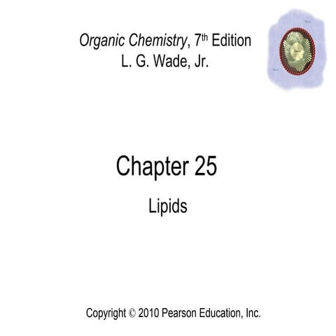25 - Lipids - Wade 7th