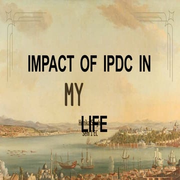 Ipdc integrated personality development gtu be 1 sem course govt clg | PPTX