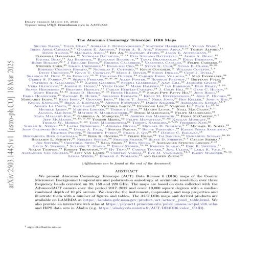 The Atacama Cosmology Telescope: DR6 Maps