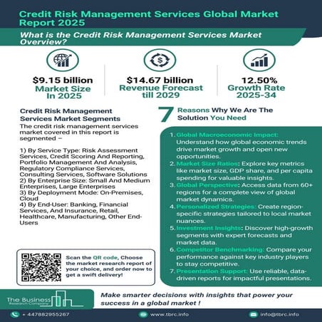 Credit Risk Management Services Market Size and Trends 2025 | PDF
