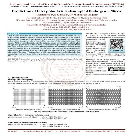 Prediction of Interpolants in Subsampled Radargram Slices
