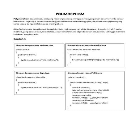 pegertian dasar tentang POLYMORPHISM.pptx