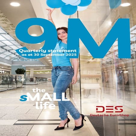 Deutsche EuroShop | Quarterly Statement 9M 2025