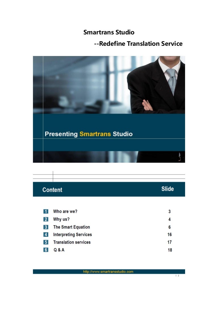 Profile Of Smartrans Studio