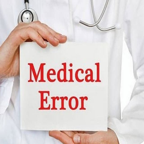 Medical error lecture in hospital settings