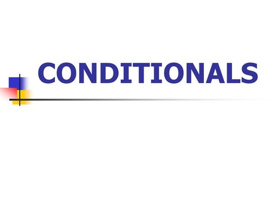 Conditionals presentation | PPT