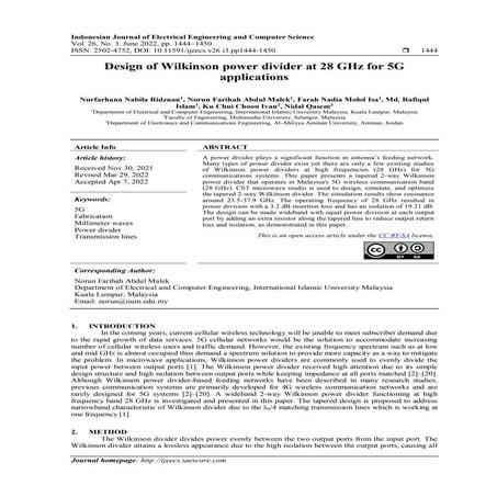Comparison of Wilkinson Power Divider And Gysel Power Divider Using Ads ...